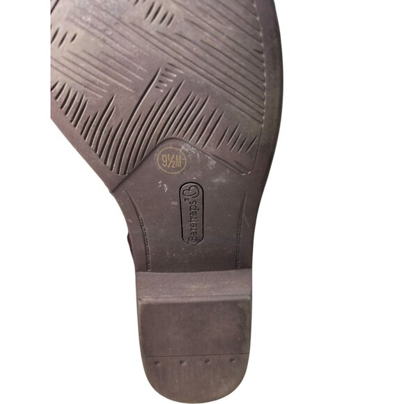 Baretraps Stevie Bootie Ankle Boots Womens Sz 9.5 Dark Brown Zip sides - Picture 16 of 16